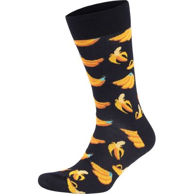 Happy Socks sokker med bananmønster Flerfarvet Blå Mørkeblå måle 41-46 Happy Socks sokker med bananmønster Flerfarvet Blå Mørkeblå måle 41-46
