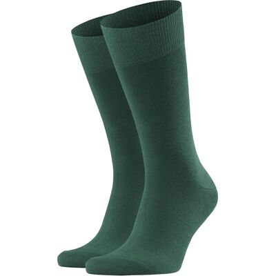 Falke Glade Sokker 2-Pack Mørkegrøn Grøn måle 43-46 Falke Glade Sokker 2-Pack Mørkegrøn Grøn måle 43-46