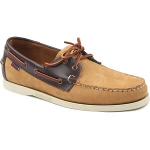 Sebago Docksides Portland bådesko i beige-brun Brun Beige måle 42 Sebago Docksides Portland bådesko i beige-brun Brun Beige måle 42