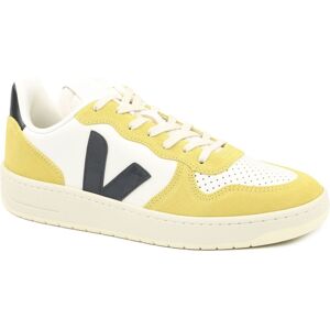 Veja Sneakers V-10 Gul Hvid Off-white Blå måle 45 Veja Sneakers V-10 Gul Hvid Off-white Blå måle 45