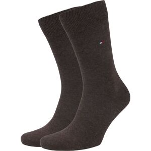 Tommy Hilfiger 2-Pack Sokker i brunt Brun måle 43-46 Tommy Hilfiger 2-Pack Sokker i brunt Brun måle 43-46