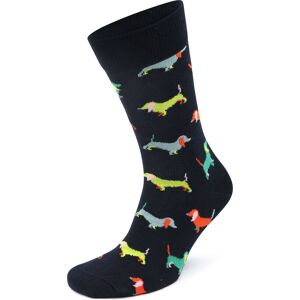 Happy Socks Puppy Love Navy Flerfarvet måle 41-46 Happy Socks Puppy Love Navy Flerfarvet måle 41-46