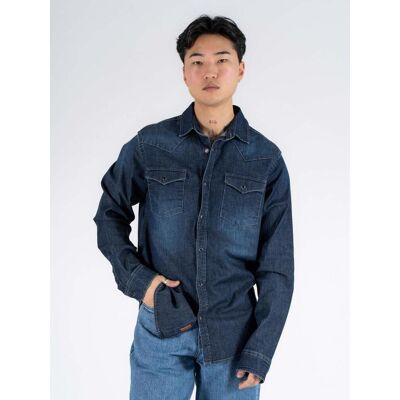 Marcus - MAmojo ls shirt NOOS - Herre - XL XL Blå Marcus - MAmojo ls shirt NOOS - Herre - XL XL Blå