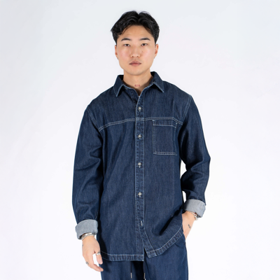 Marcus - MAstuart 2051 overshirt - Herre - M M Blå Marcus - MAstuart 2051 overshirt - Herre - M M Blå