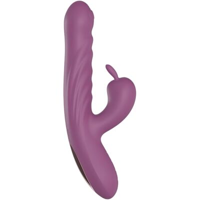 Funny Me Rabbit Bunny - Genopladelig, Støtende Klitoriskarms-Vibrator (Lilla) Funny Me Rabbit Bunny - Genopladelig, Støtende Klitoriskarms-Vibrator (Lilla)