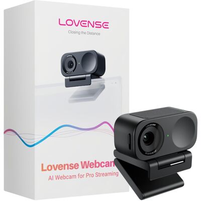 Lovense Webcam 2 - Ai‑webkamera Til Streaming (Sort) Lovense Webcam 2 - Ai‑webkamera Til Streaming (Sort)