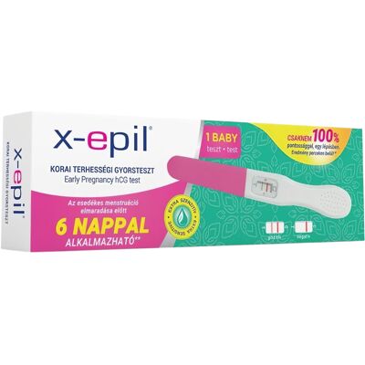 X-Epil - Graviditetstest Tidlig - 1 Stk X-Epil - Graviditetstest Tidlig - 1 Stk