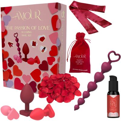 Dream Toys Amour The Passion Of Love Alluring Anal Kit - Anal legetøj sæt Dream Toys Amour The Passion Of Love Alluring Anal Kit - Anal legetøj sæt