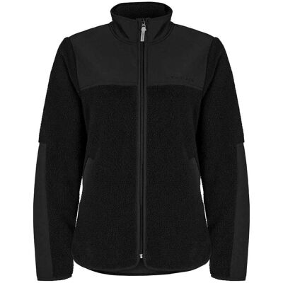 Röhnisch Phoebe Pile Jacket Fleecejakke (Dame) - Black, S Röhnisch Phoebe Pile Jacket Fleecejakke (Dame) - Black, S