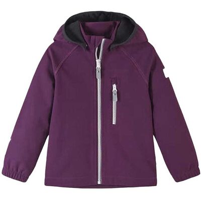 Reima Vantti Softshell Jakke (Børn) - Deep Purple, 98cm Reima Vantti Softshell Jakke (Børn) - Deep Purple, 98cm