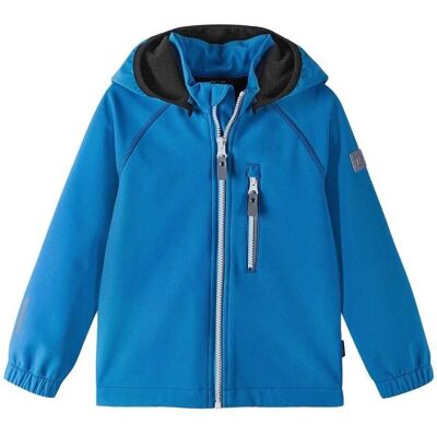 Reima Vantti Softshell Jakke (Børn) - Cool Blue, 80cm Reima Vantti Softshell Jakke (Børn) - Cool Blue, 80cm