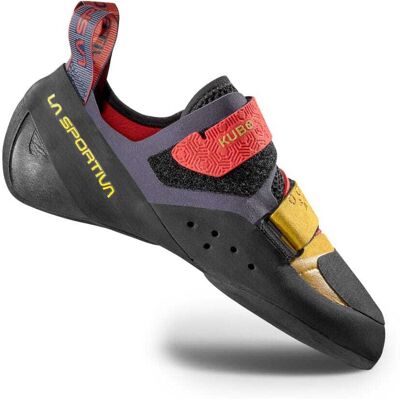 La Sportiva Kubo - Mikrofiber, Ruskind, Mountain Red - Klatresko La Sportiva Kubo - Mikrofiber, Ruskind, Mountain Red - Klatresko