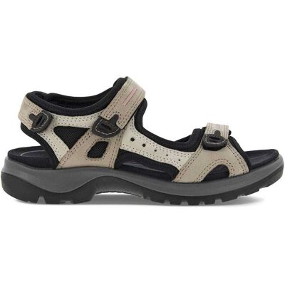 Ecco Offroad Yucatan W Sandal (Dame) - Atmosphere/ice W/black, 36 Ecco Offroad Yucatan W Sandal (Dame) - Atmosphere/ice W/black, 36