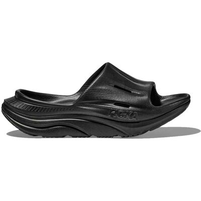 Hoka Ora Recovery Slide 3 Hjemmesko (Unisex) - Black/black, 41 ⅓ Hoka Ora Recovery Slide 3 Hjemmesko (Unisex) - Black/black, 41 ⅓