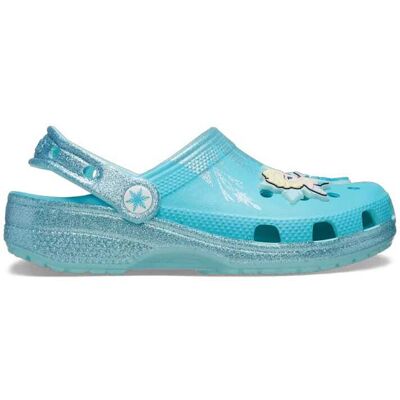 Crocs Frozen Elsa Classic Clog (Børn) - Blue, 22-23 Crocs Frozen Elsa Classic Clog (Børn) - Blue, 22-23