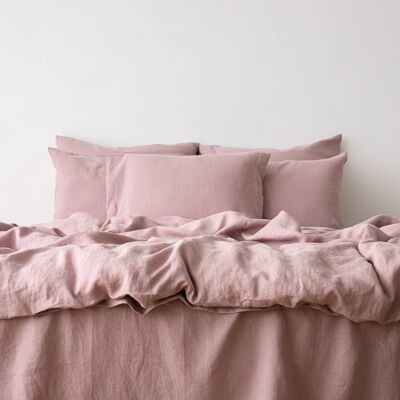 LinenMe Sengesæt i Hør Dusty Rose Stone Washed DUSTY ROSE LinenMe Sengesæt i Hør Dusty Rose Stone Washed DUSTY ROSE