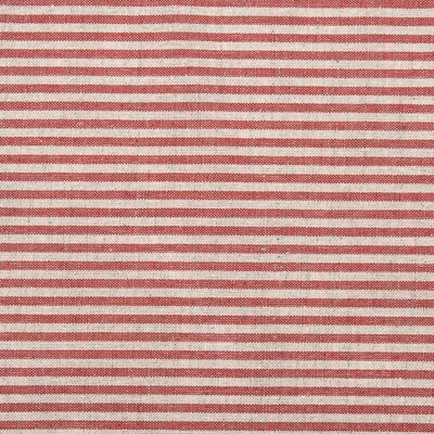 LinenMe Stof i hør, rødt, stribet, forvasket, Jazz RED STRIPED LinenMe Stof i hør, rødt, stribet, forvasket, Jazz RED STRIPED