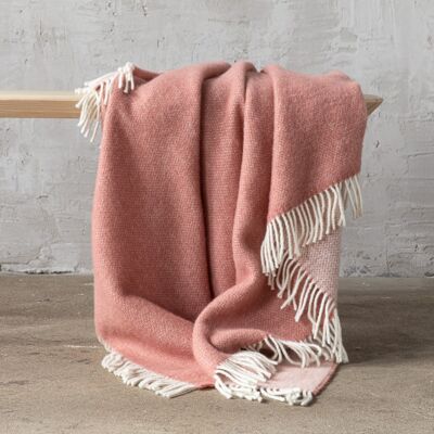 LinenMe Plaid i 100% uld, Roberto CANYON ROSE LinenMe Plaid i 100% uld, Roberto CANYON ROSE