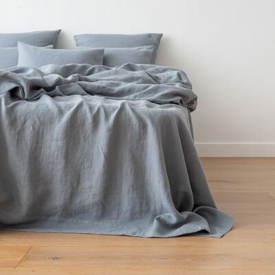 LinenMe Lagen i hør, slate blue, forvasket SLATE BLUE LinenMe Lagen i hør, slate blue, forvasket SLATE BLUE