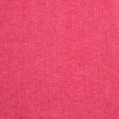 LinenMe Stof i hør, rødt, Plain RED LinenMe Stof i hør, rødt, Plain RED