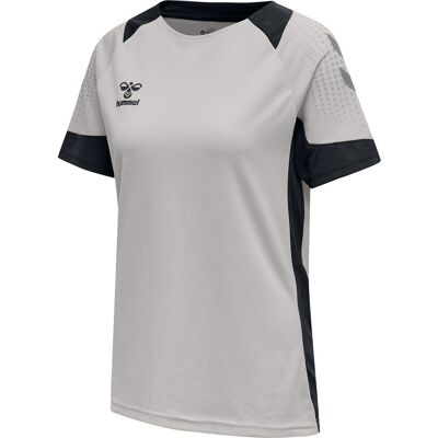 Hummel Lead S/S Poly Jersey Sportshirt - Grå Hummel Lead S/S Poly Jersey Sportshirt - Grå