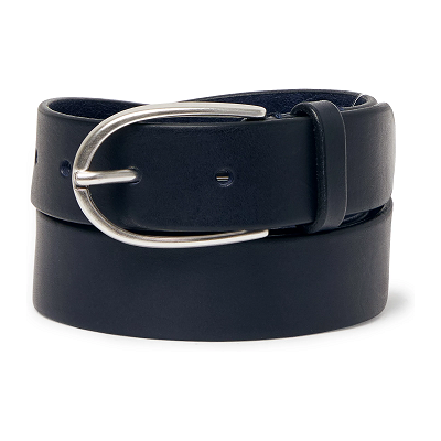 Saddler Harlow Læderbælte Navy 105 cm Saddler Harlow Læderbælte Navy 105 cm
