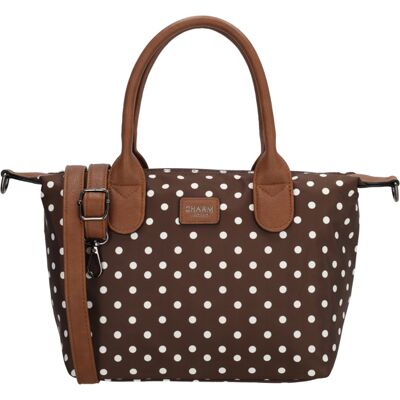 Charm London Buckingham Håndtaske Mørkebrun Charm London Buckingham Håndtaske Mørkebrun