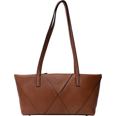 RE:DESIGNED Olia Small Skuldertaske Tan RE:DESIGNED Olia Small Skuldertaske Tan