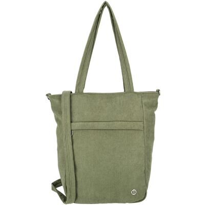 Enrico Benetti Leah shopper Olivengrøn fløjl Enrico Benetti Leah shopper Olivengrøn fløjl