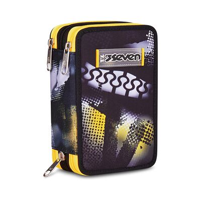 SEVEN 3 ZIP Penalhus Golden Paint SEVEN 3 ZIP Penalhus Golden Paint