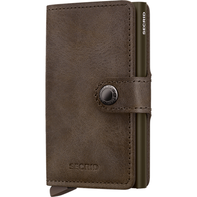 Secrid Kortholder Miniwallet Vintage Oak Secrid Kortholder Miniwallet Vintage Oak