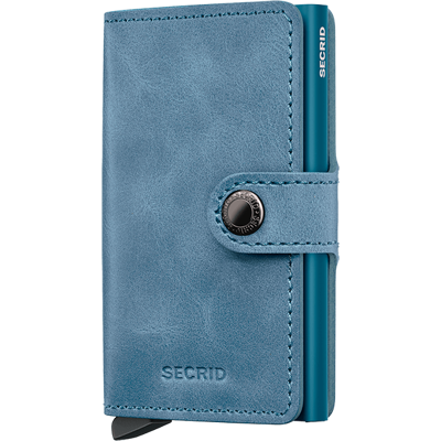 Secrid Kortholder Miniwallet Vintage Teal Secrid Kortholder Miniwallet Vintage Teal