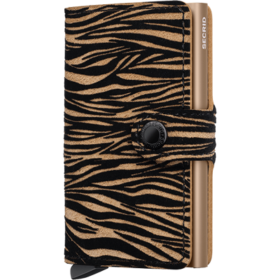 Secrid Kortholder Miniwallet Zebra Beige Secrid Kortholder Miniwallet Zebra Beige