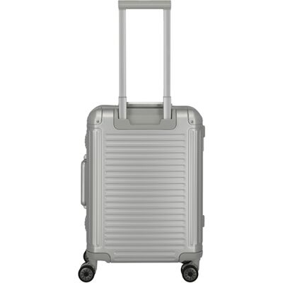Travelite Next aluminiums kabinetrolley 55cm Silver 079847-56 Travelite Next aluminiums kabinetrolley 55cm Silver 079847-56