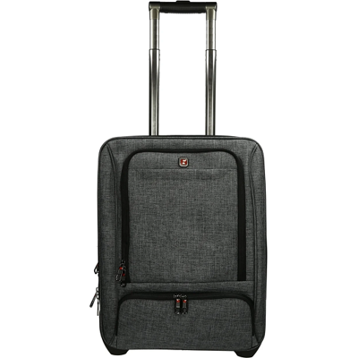 Enrico Benetti Frankfurt Kabine Laptop Trolley 17" Grå Enrico Benetti Frankfurt Kabine Laptop Trolley 17" Grå