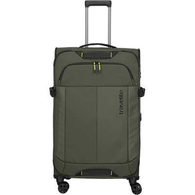 Travelite BRIIZE L Kuffert 78cm Khaki 091049-86 Travelite BRIIZE L Kuffert 78cm Khaki 091049-86