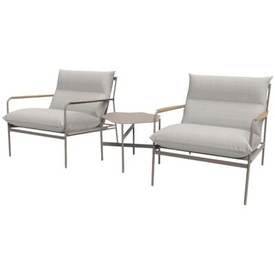 Schou Madison Loungesæt Med Hynder Beige Schou Madison Loungesæt Med Hynder Beige