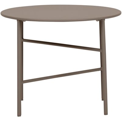 Schou Pesetos Havebord Sidebord Ø50cm H40cm Valnød Farvet Schou Pesetos Havebord Sidebord Ø50cm H40cm Valnød Farvet