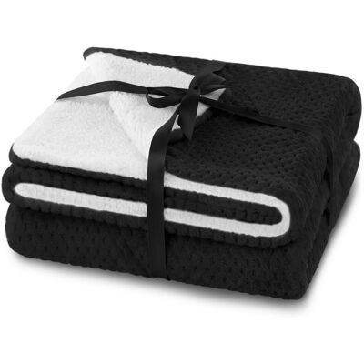 AmeliaHome - Shleepy - Sort - 130x180 - Tæppe AmeliaHome - Shleepy - Sort - 130x180 - Tæppe