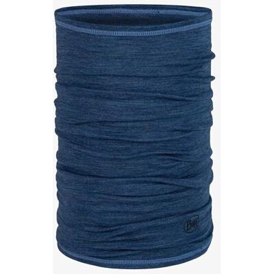 Multifunktionelt halstørklæde Buff Lightweight Merino Wool - blå Multifunktionelt halstørklæde Buff Lightweight Merino Wool - blå