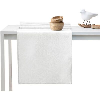 AmeliaHome - GAIA - Hvid - 115x250+35x250 - Borddækning sæt AmeliaHome - GAIA - Hvid - 115x250+35x250 - Borddækning sæt