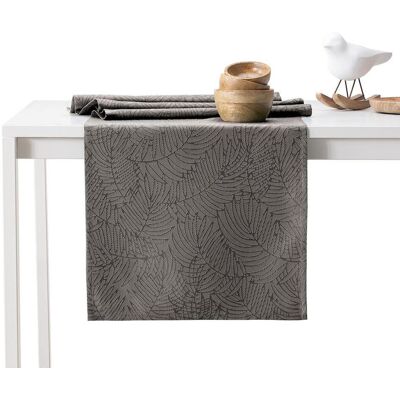 AmeliaHome - Gaia - Brun - Table Linen Set AmeliaHome - Gaia - Brun - Table Linen Set