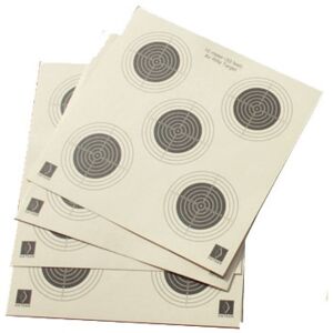 Hatsan Paper Target 5-Spot 100 pcs Beige OneSize, Beige