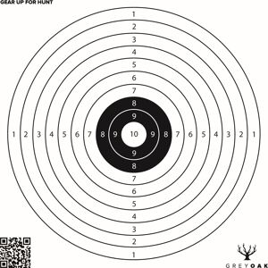 Grey Oak Target 50 pieces 14x14cm NoColor OneSize, NoColor