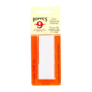 Hoppes Cleaning Patches No.1 Caliber .17HMR/.204 OneSize