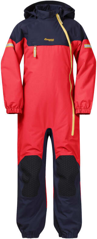 Bergans Ruffen Insulated Kids Coverall Rød Rød 116 Bergans Ruffen Insulated Kids Coverall Rød Rød 116