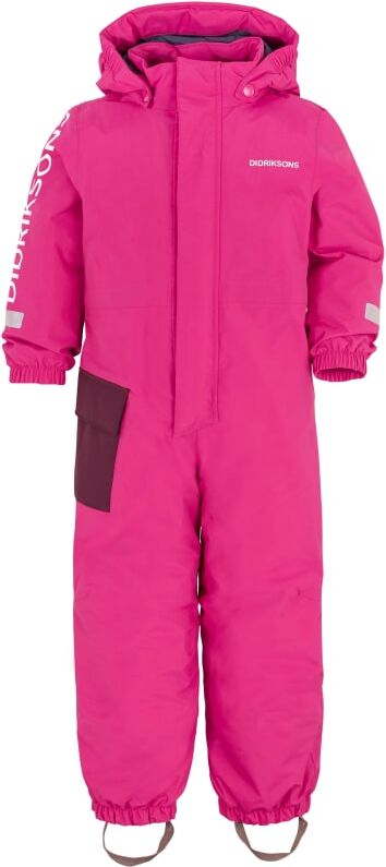 Didriksons Hailey Kids Coverall Pink Pink 80 Didriksons Hailey Kids Coverall Pink Pink 80