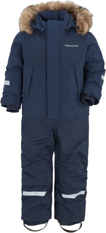 Didriksons Tirian Kids Coverall 2 Blå Blå 140 Didriksons Tirian Kids Coverall 2 Blå Blå 140