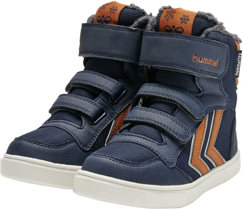 hummel Stadil Super Poly Boot Mid Junior Blå Blå 34 hummel Stadil Super Poly Boot Mid Junior Blå Blå 34