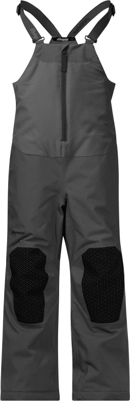 Bergans Ruffen Insulated Kids Salopette Grå Grå 92 Bergans Ruffen Insulated Kids Salopette Grå Grå 92